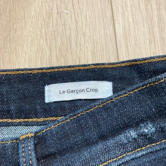 Frame LeGarcon Crop Ankle Blue jeans. Size 26. - Picture 4 of 4